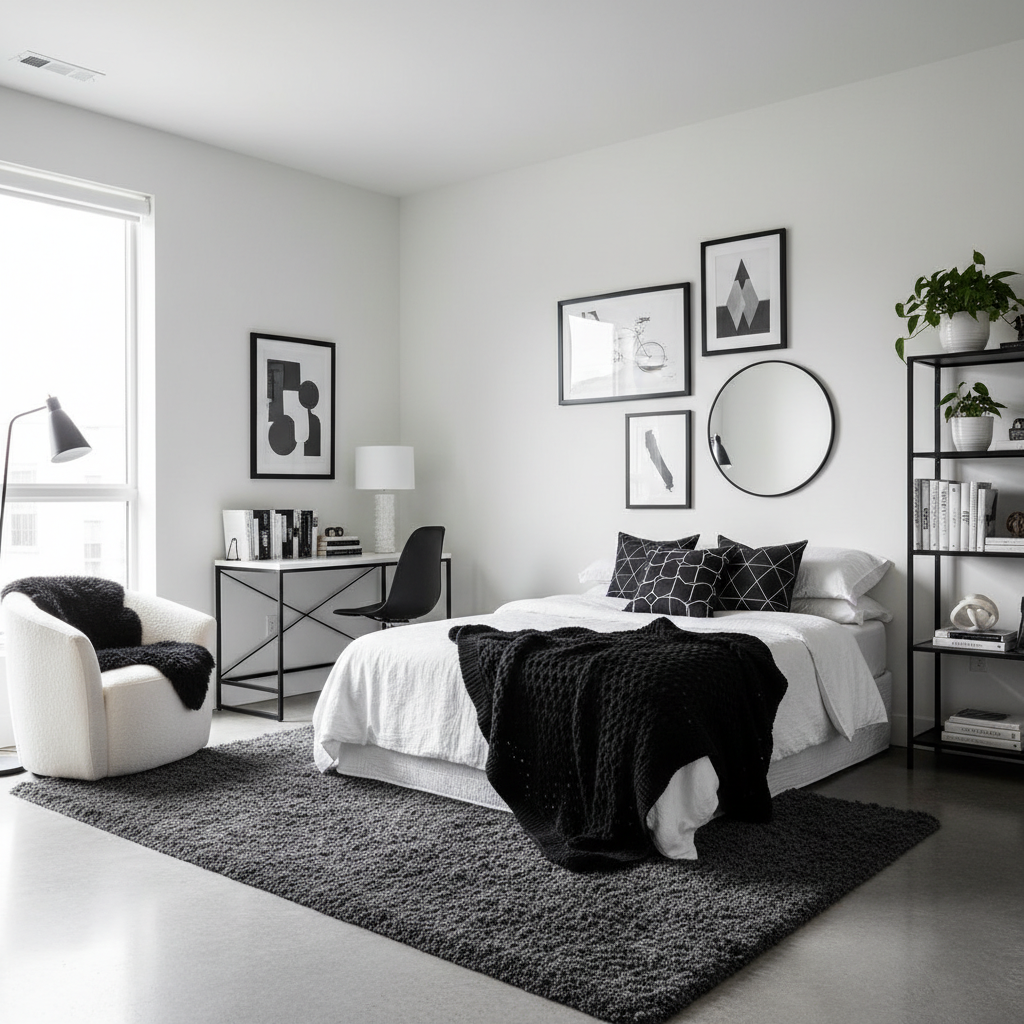 Black and White Color Scheme