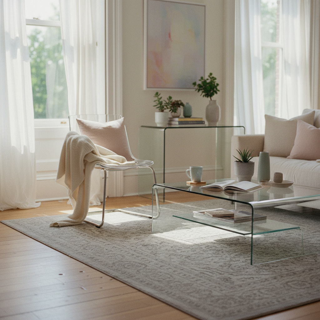 Clear or Glass Furniture