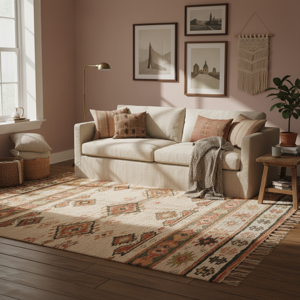 Cozy Rug Placement