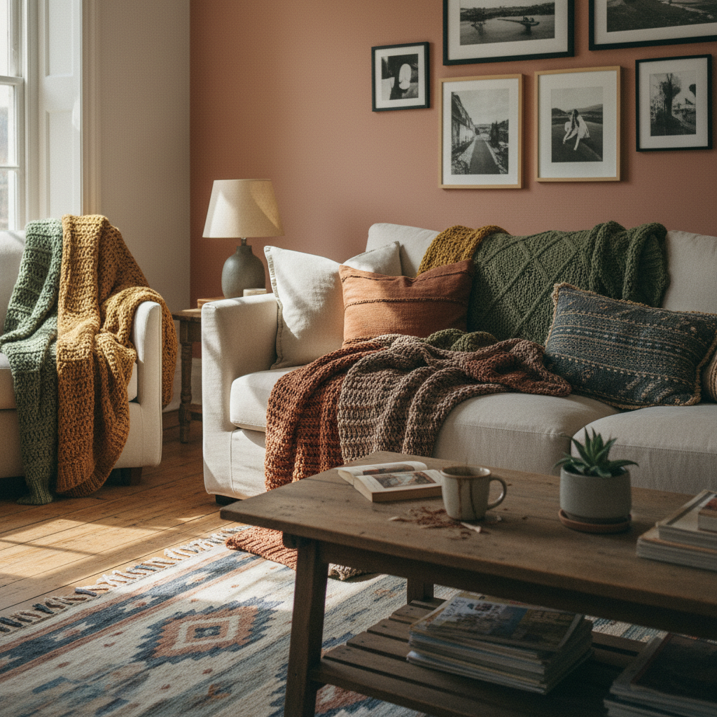 Cozy Throws and Pillows