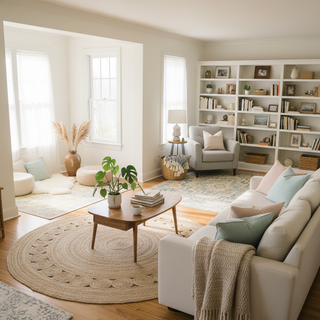 Create Zones with Rugs