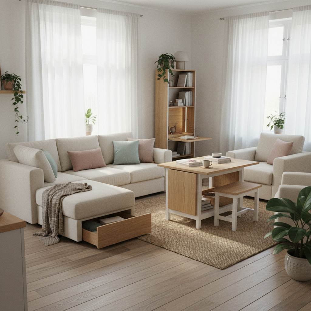 Multipurpose Furniture is Key