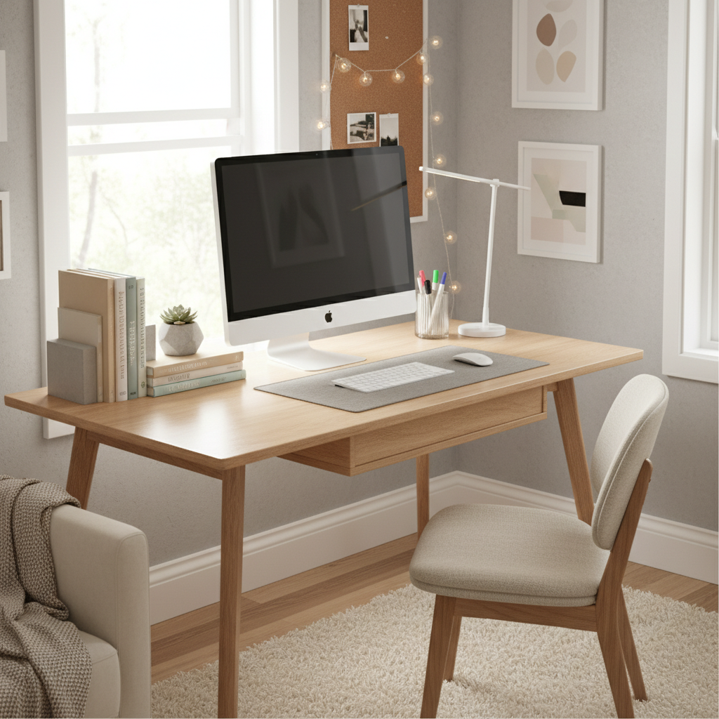Organized Desk Space