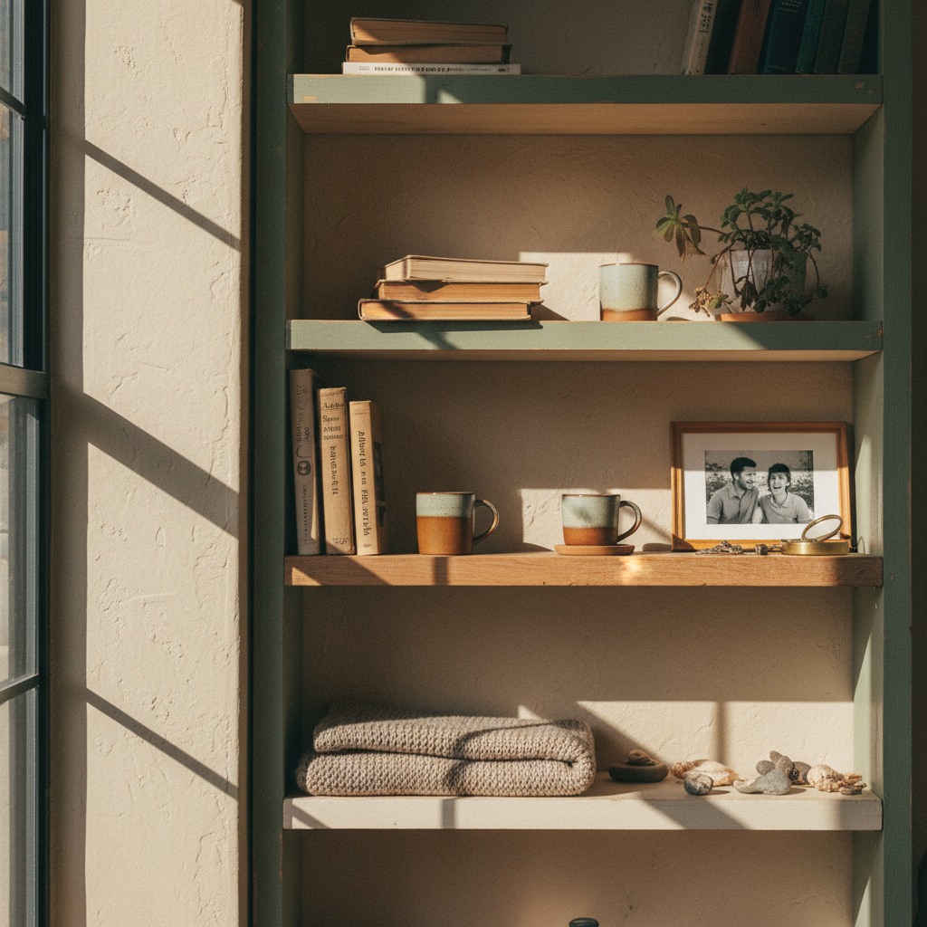 Shared Display Shelves