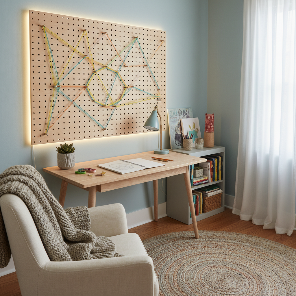 String Art or Pegboards