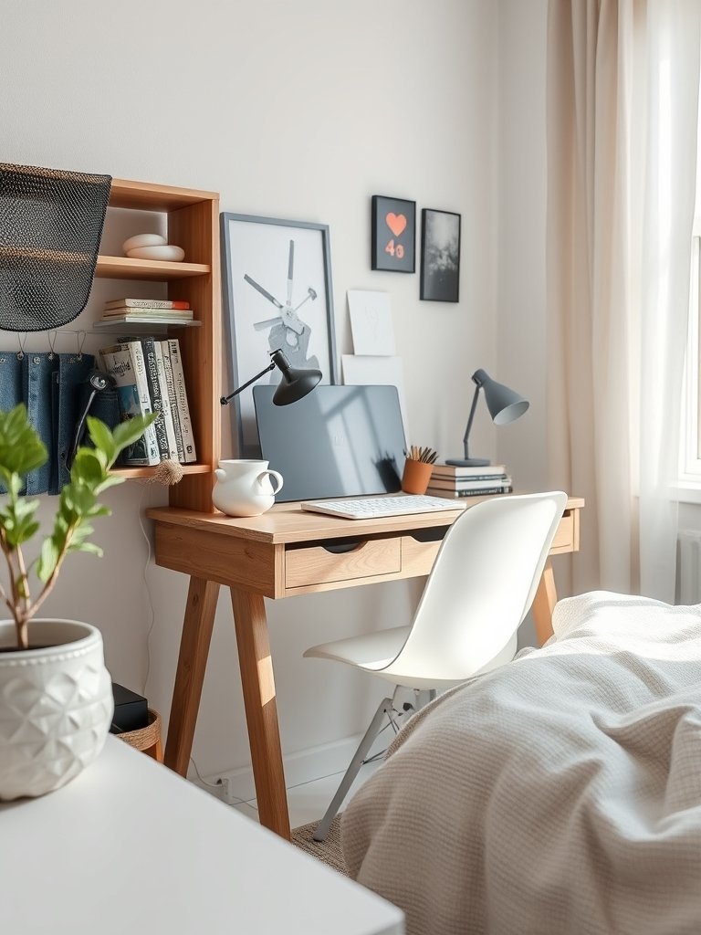Add A Sturdy Desk Setup