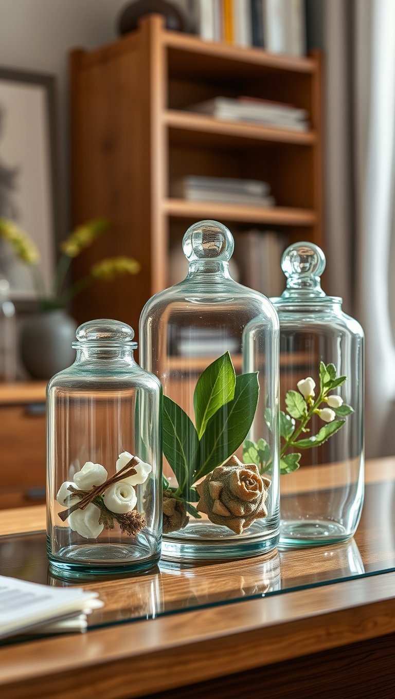 Add Glass Decorative Jars