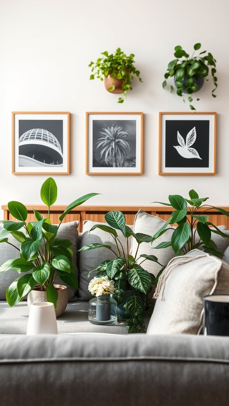 Add Live Green Plants
