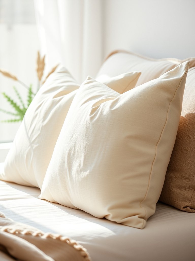 Add Soft Cotton Throw Pillows