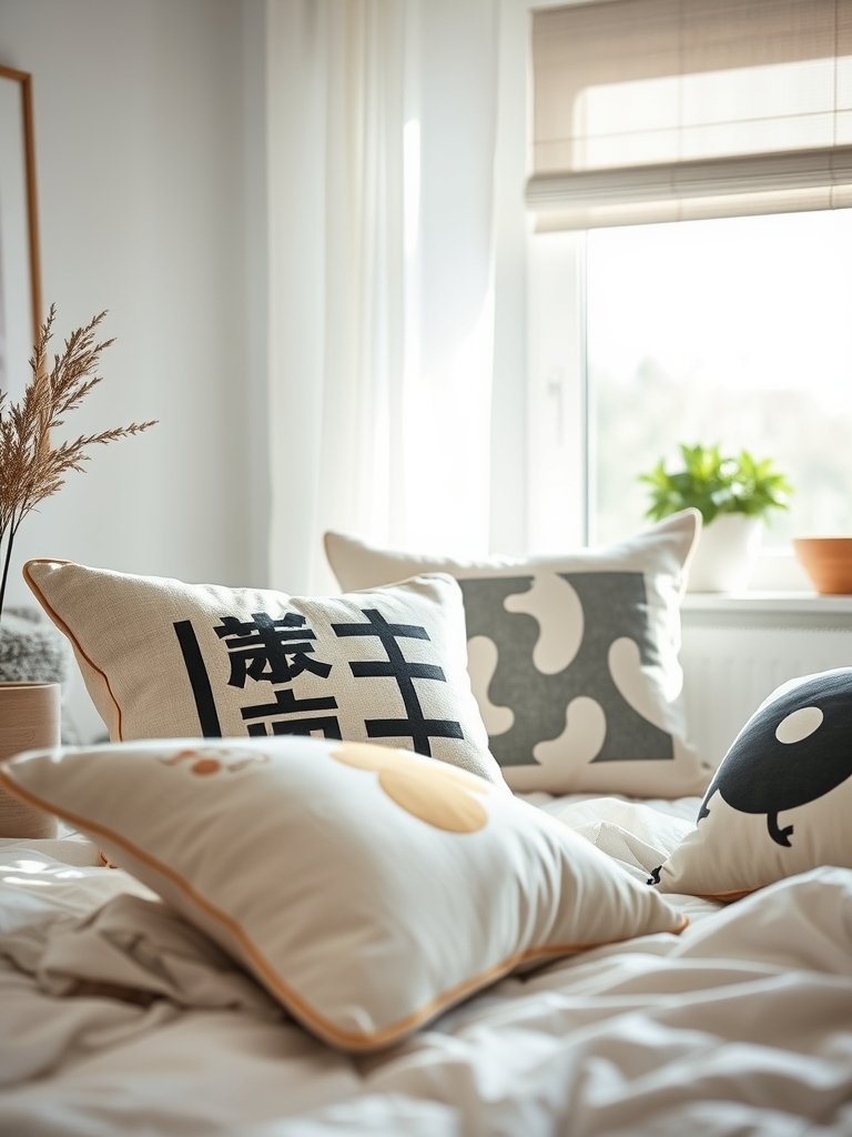 Add Soft Themed Throw Pillows