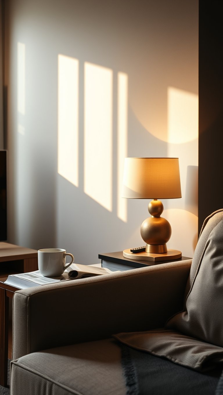 Add Warm Ambient Table Lamps