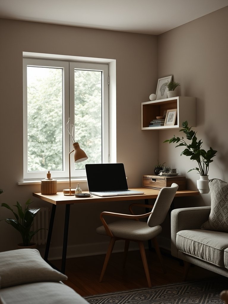 Alcove Desk for Niche Focus