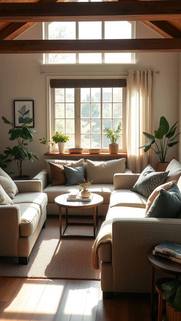 Comfortable, Overstuffed Seating