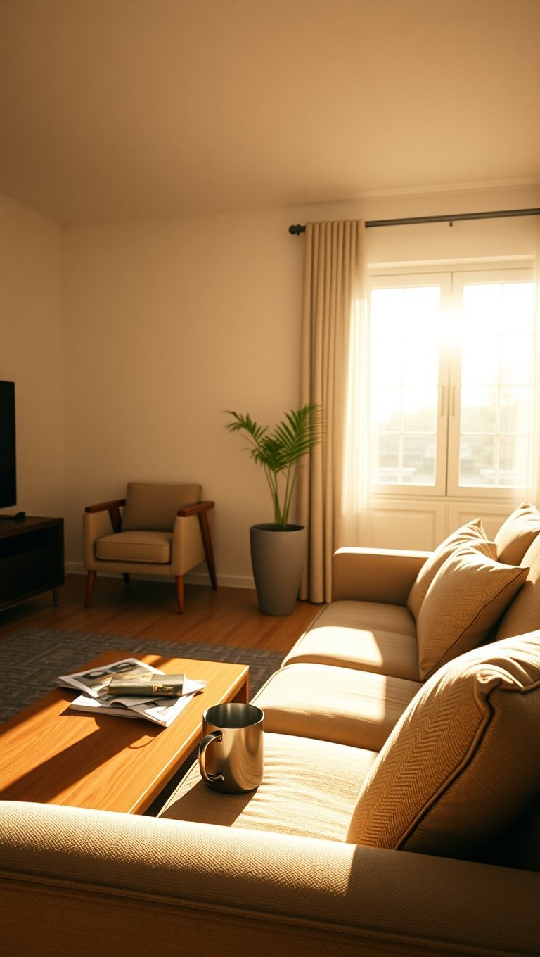 Create Two Separate Seating Areas