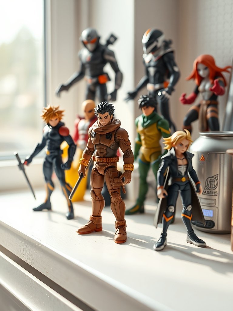 Display Collectible Action Figures