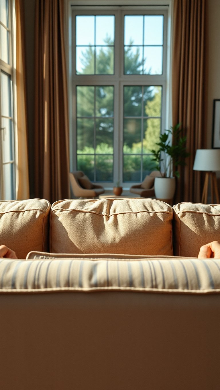 Facing the Main Sofa