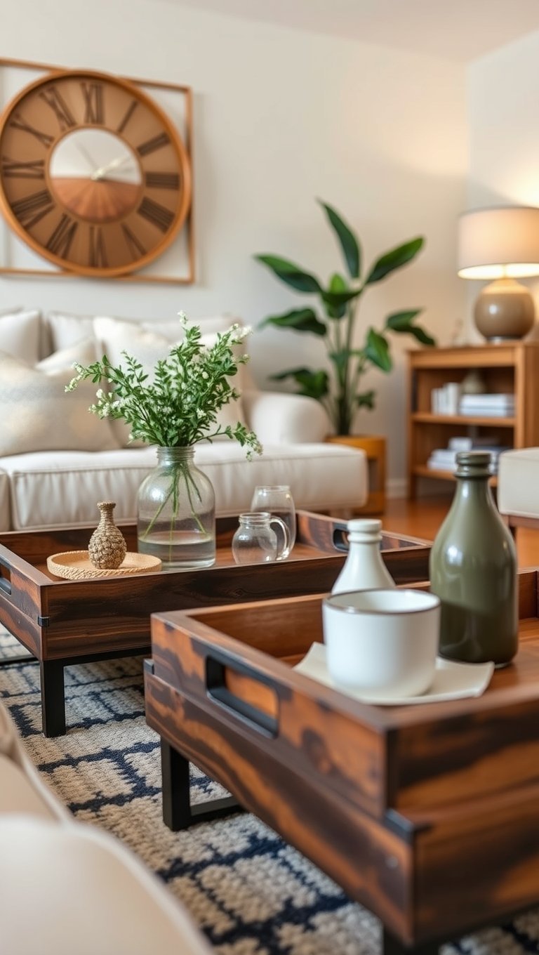 Farmhouse Trays for Coffee Tables