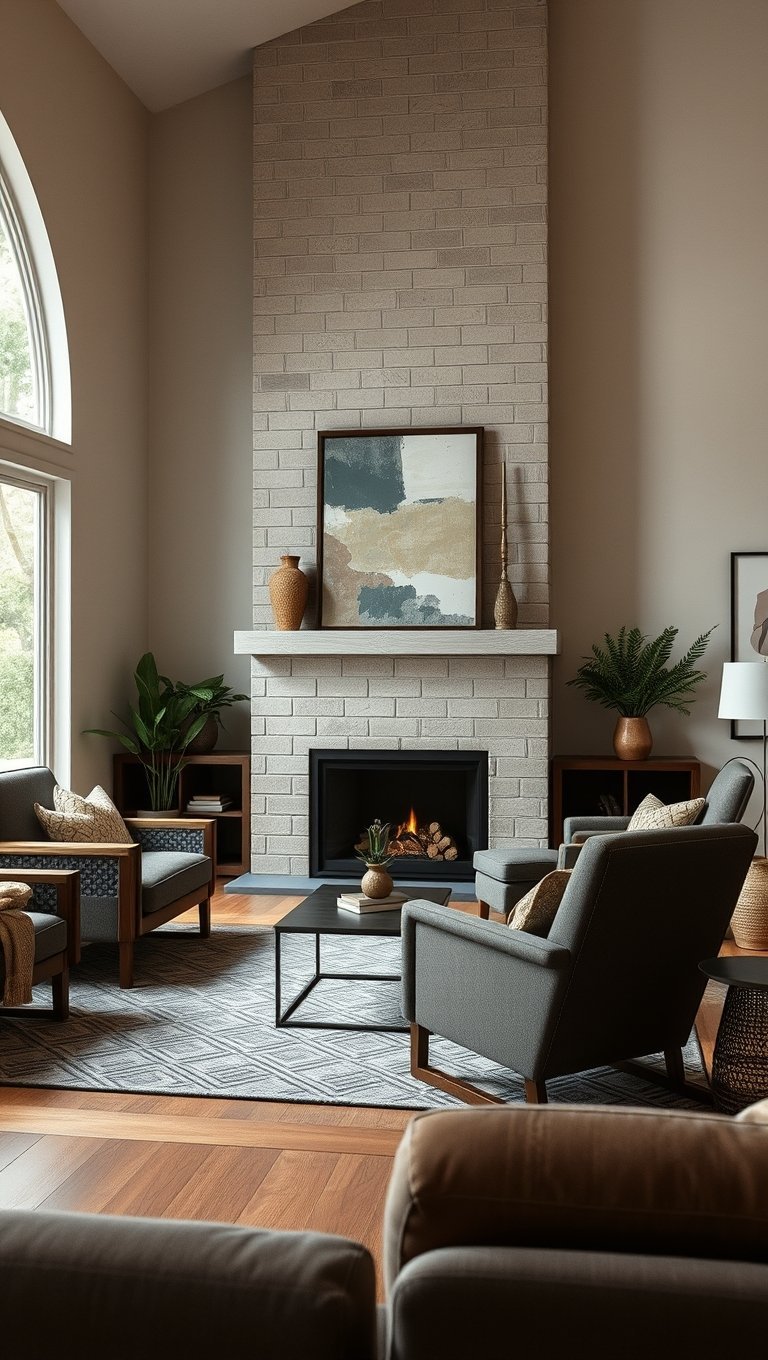 Fireplace Centric Design