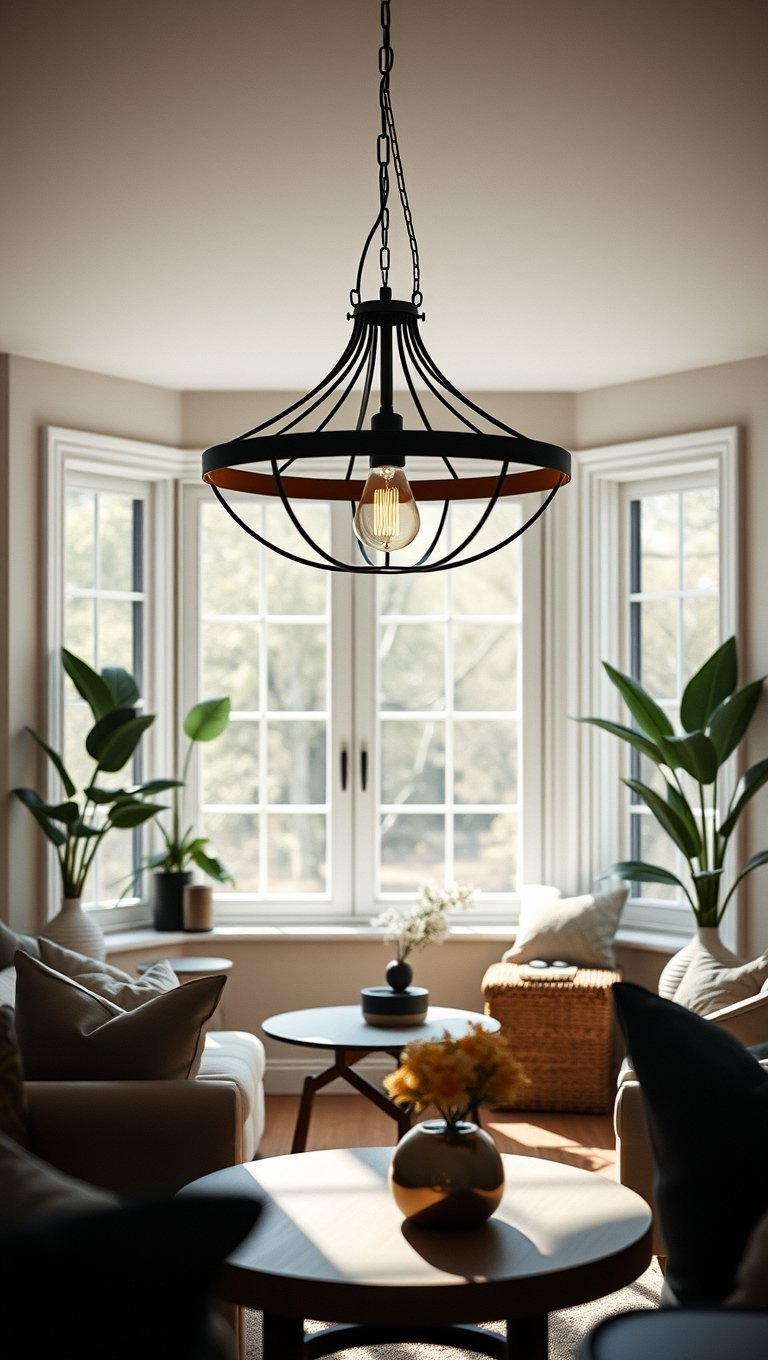 Hang a Statement Light Fixture