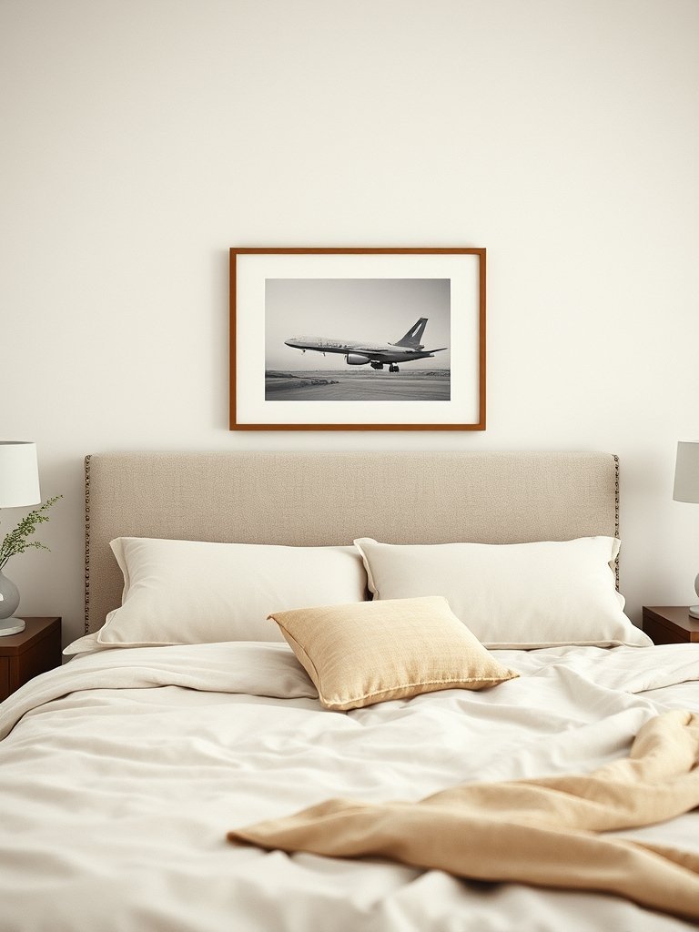 Hang Artwork Above the Headboard