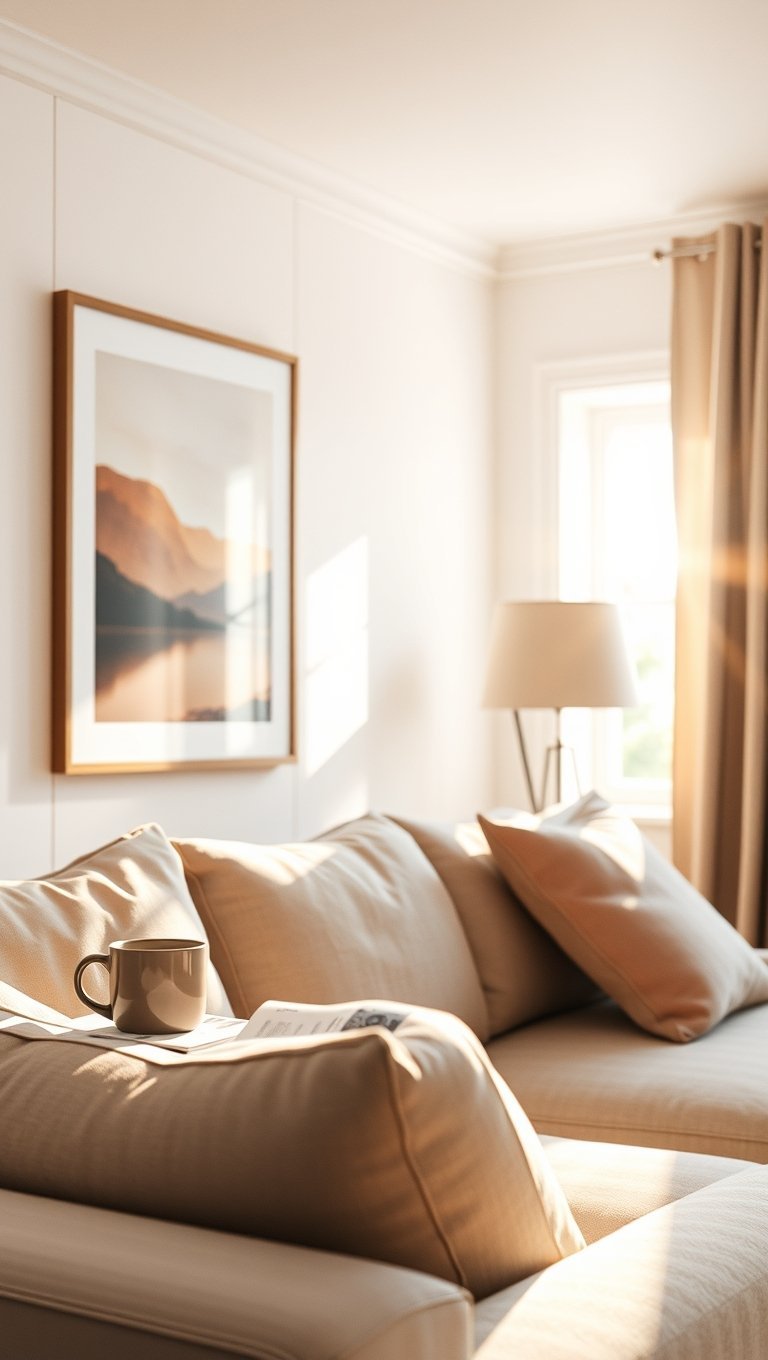 Hang Large Art With Color