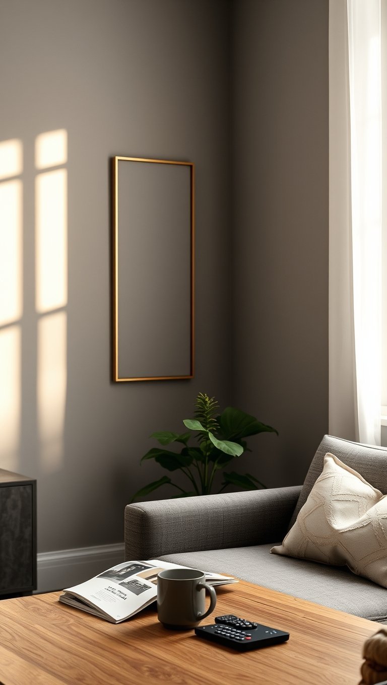 Hang Large Gold Metal Art