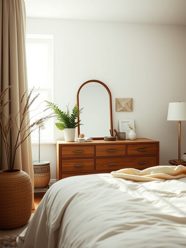 Hang Large Mirrors for Depth