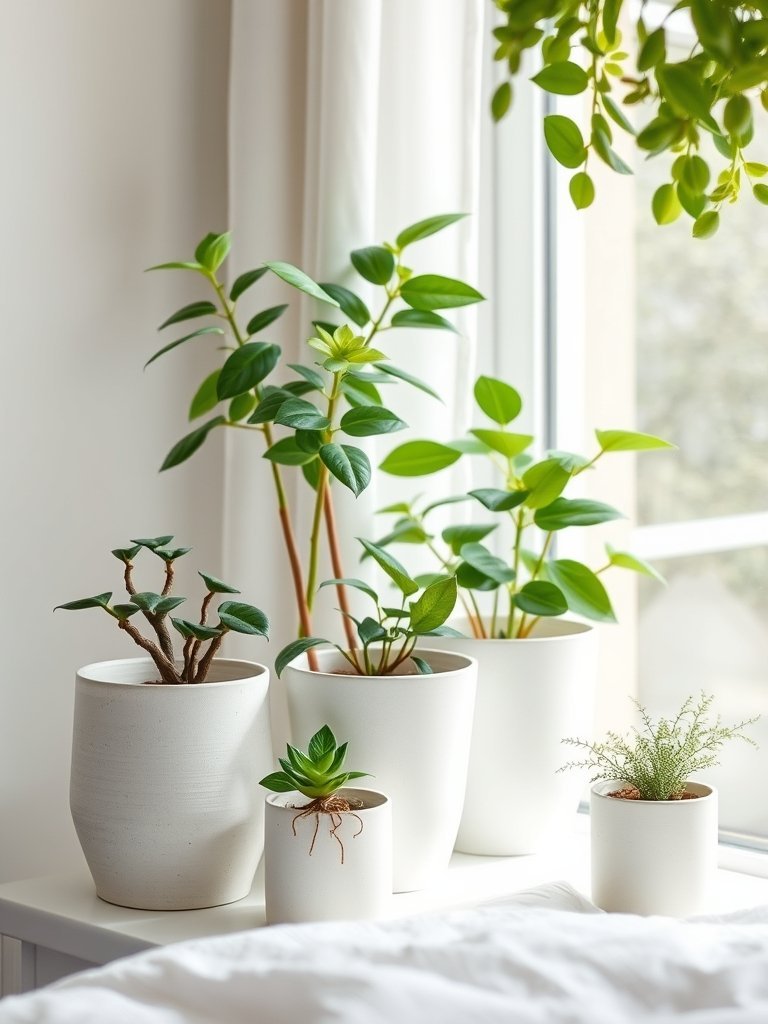 Include Potted Green Plants