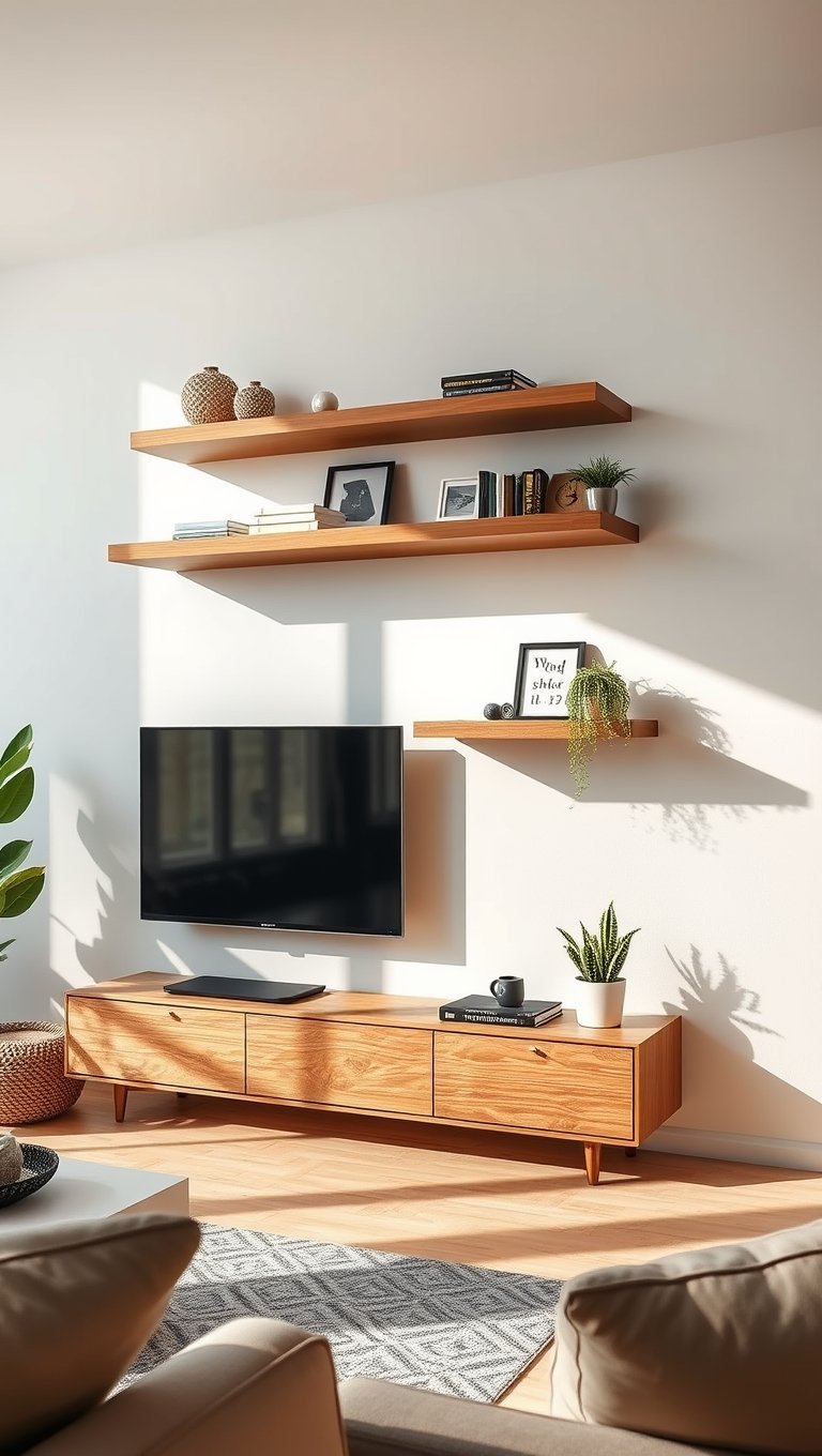 Install Floating Wall Shelves
