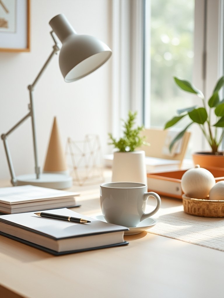 Keep Desk Colors Neutral