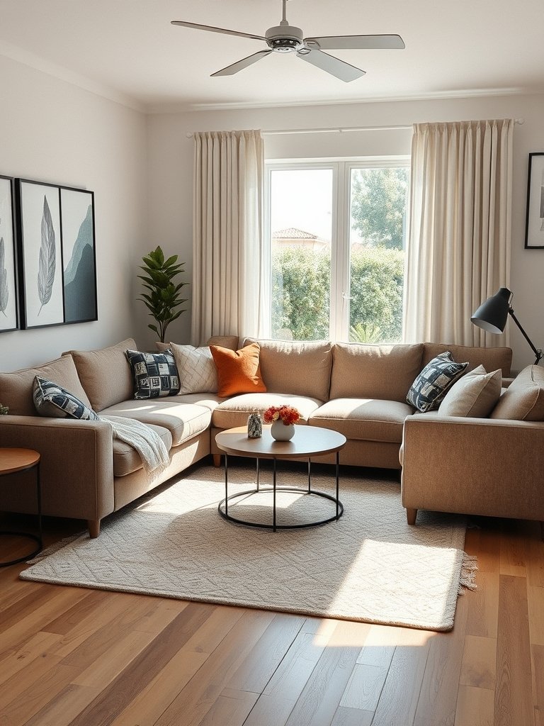 L Shape for Corner Coziness