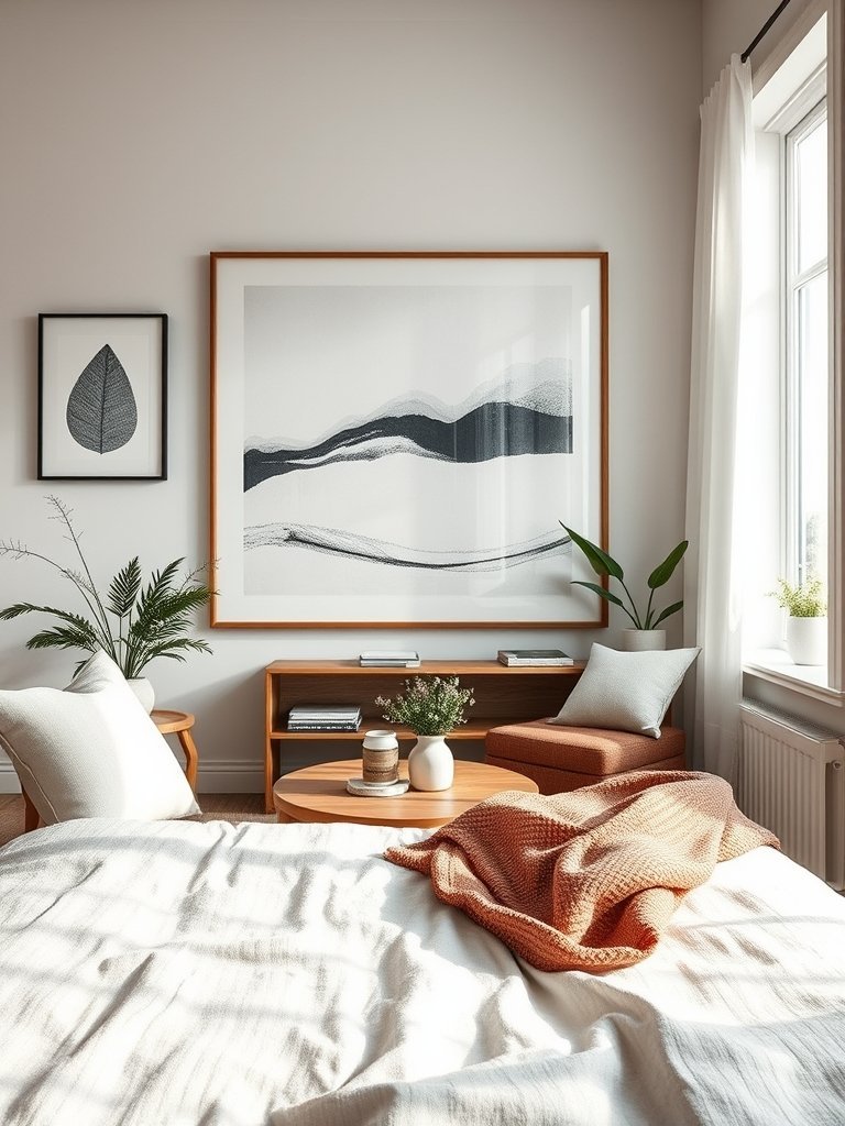 Large Art Makes Walls Pop
