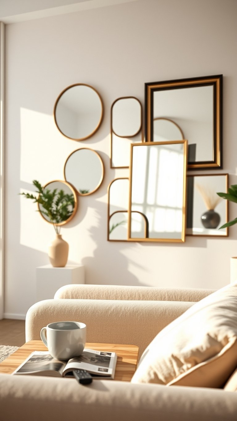 Layer A Variety Of Mirrors
