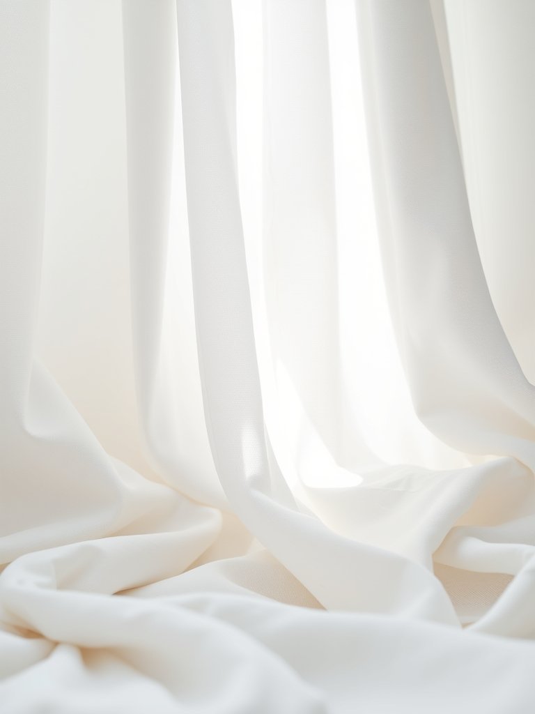 Layer Different White Fabric Textures