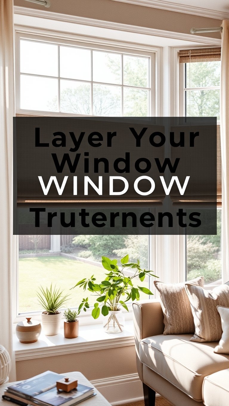 Layer Your Window Treatments