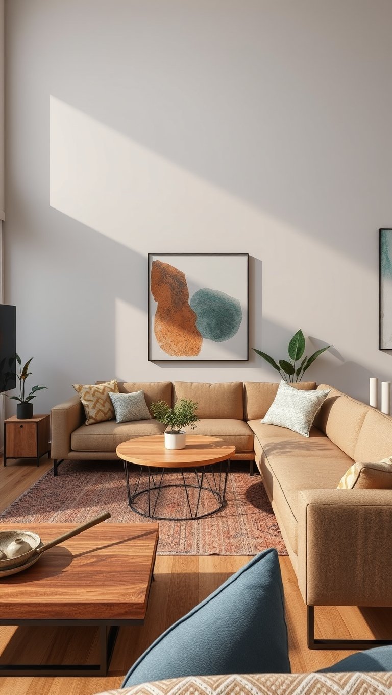 Mix Wood and Metal Accents