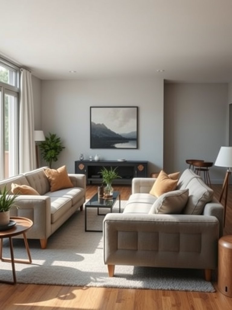 Open Concept Zoning Layout