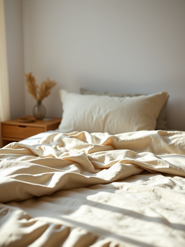 Pick Neutral Bedding for Balance