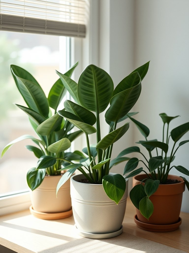 Rubber Plants for Vertical Color