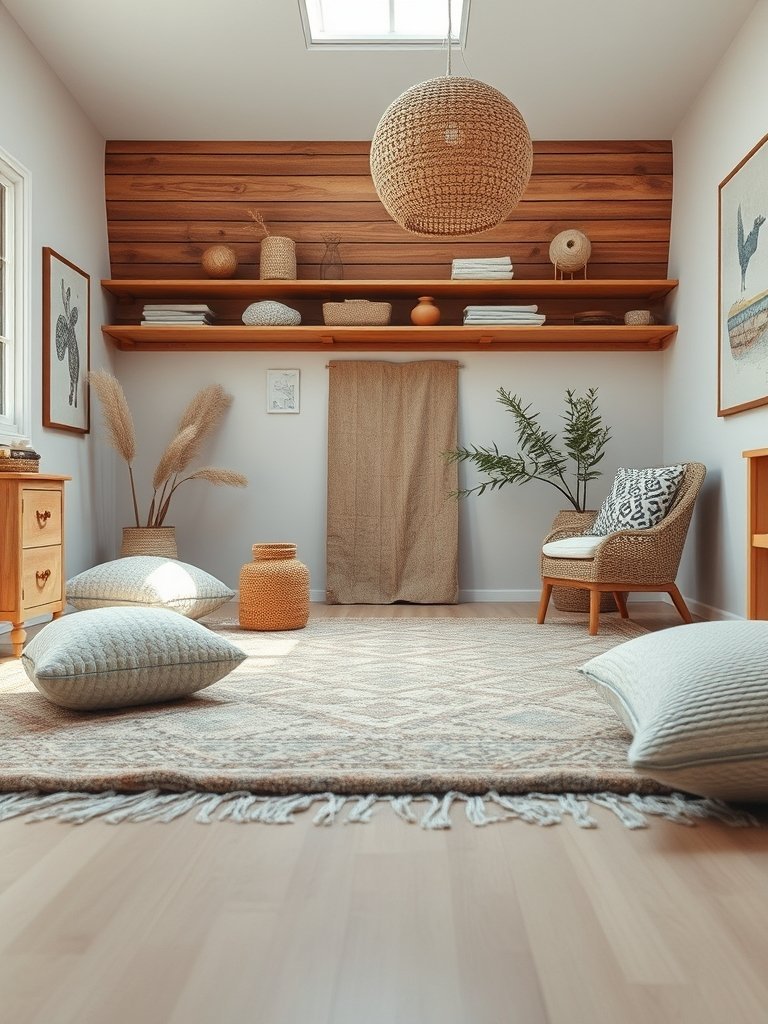 Rugs Ground the Space