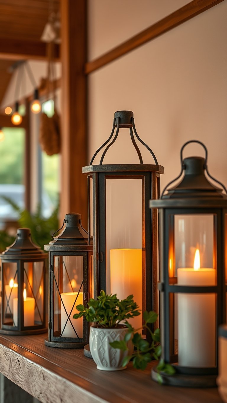 Rustic Lanterns for Evening Glow
