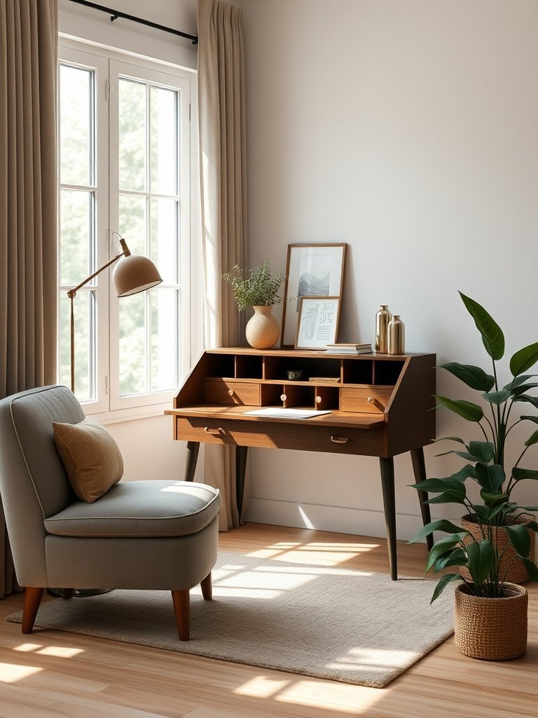 Secretary Desk for Hideaway Ease
