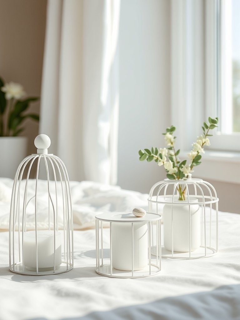 Select White Metal Accents