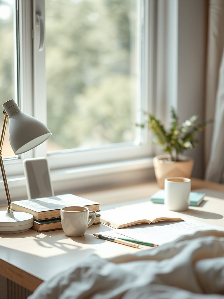 Set Up a Small Desk