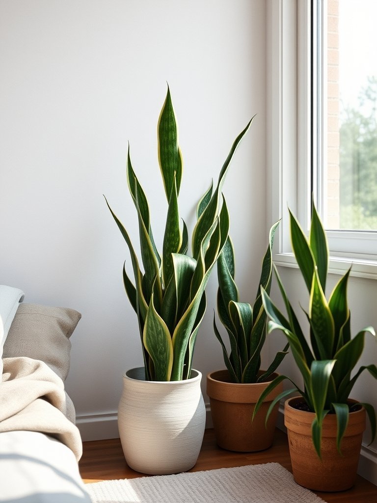 Snake Plants for Tight Corners