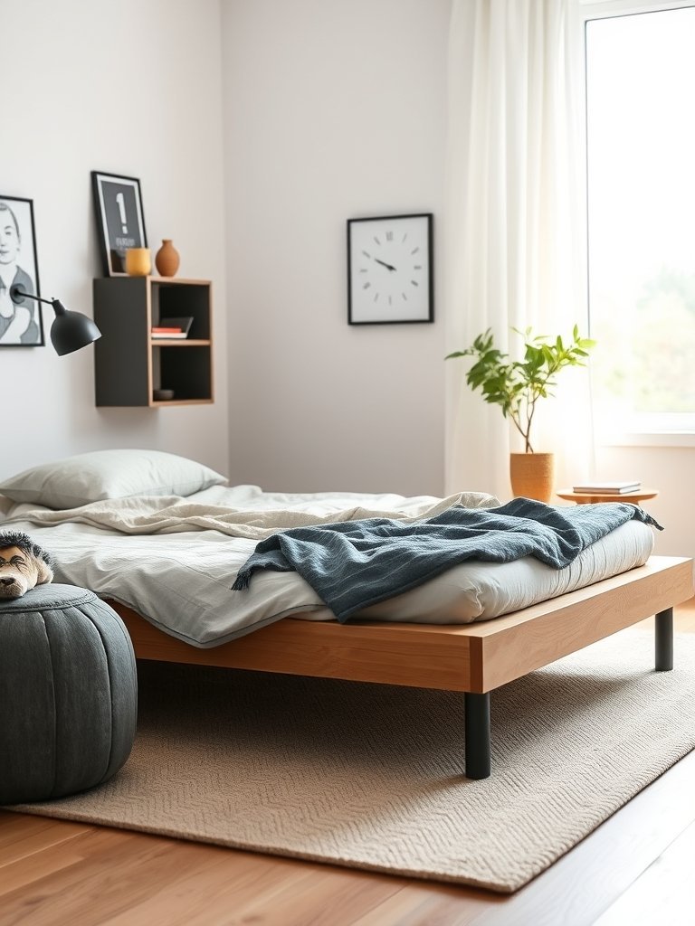 Try A Low Platform Bed