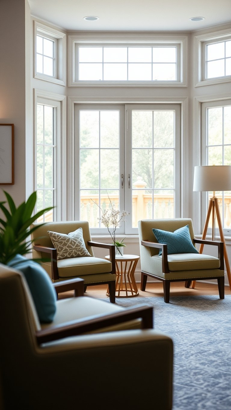 Use Accent Chairs for Symmetry