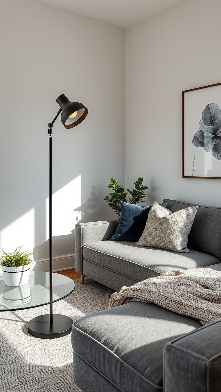 Use Black Metal Floor Lamps