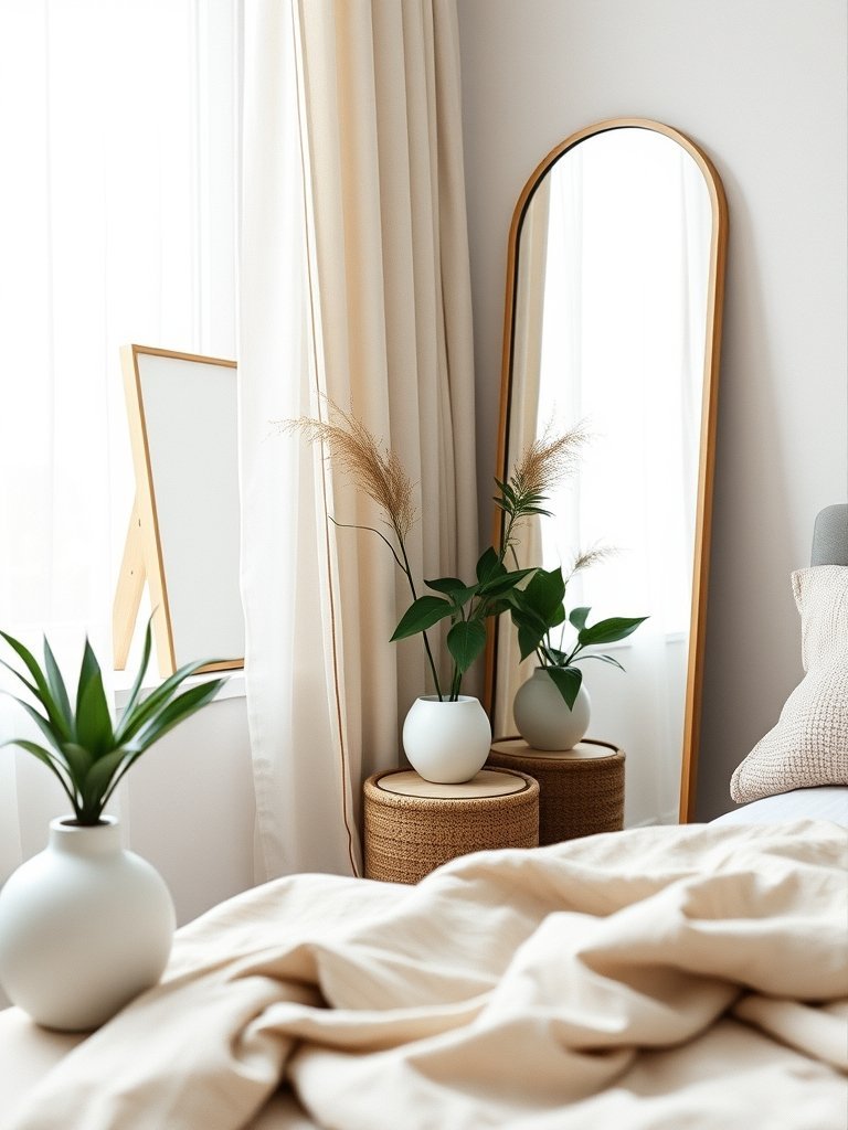 Use Large Mirrors for Depth