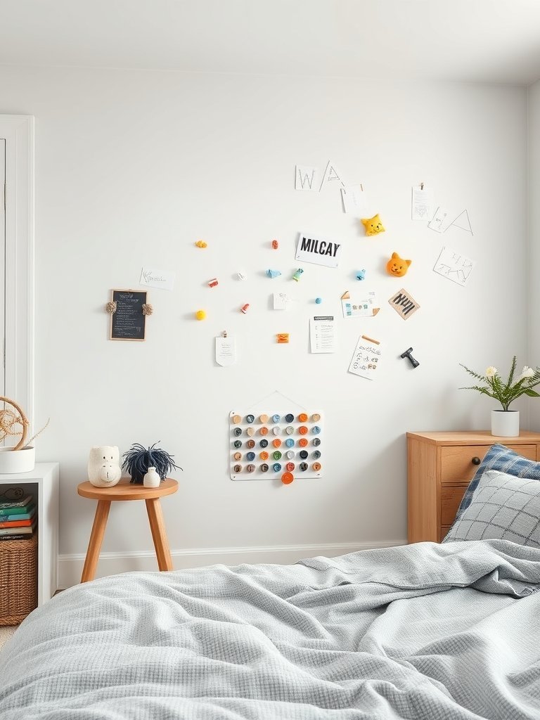 Use Magnetic Paint Walls
